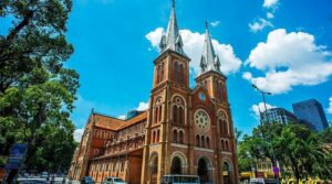 Notre Dame Cathedral Basilica of Saigon in District 1