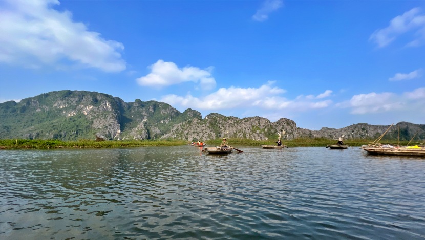 Van Long Nature Reserve wetlands in Ninh Binh