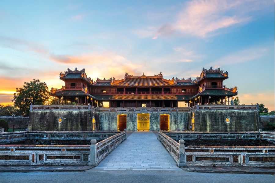 Hue Imperial City and heritage site in Vietnam itinerary