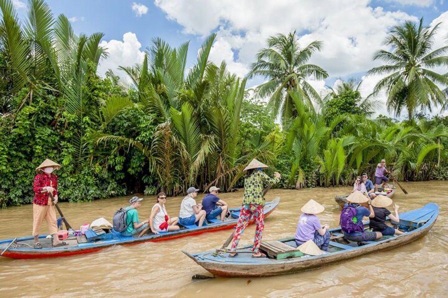 Mekong Delta boat ride experience in Vietnam itinerary