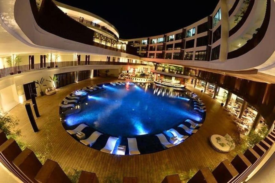 Hotel room in Vietnam suitable for same-sex couples booking one double bed