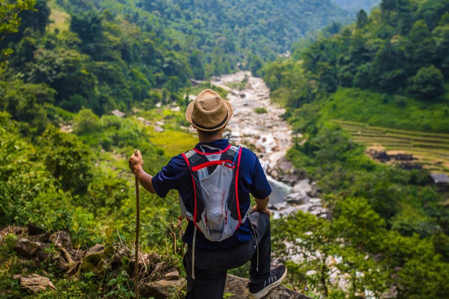Vietnam adventure travel through mountains and outdoor landscapes