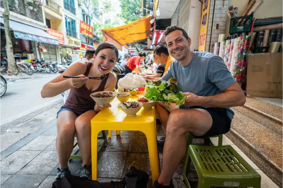 Vietnam street food as a local travel experience