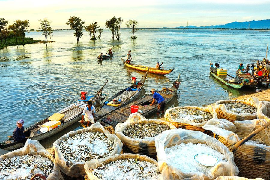 South Vietnam tropical destination during dry season