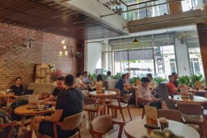 inclusive cafe community space in Vietnam