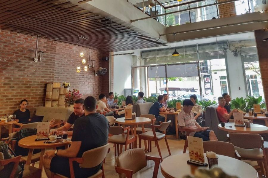 inclusive cafe community space in Vietnam