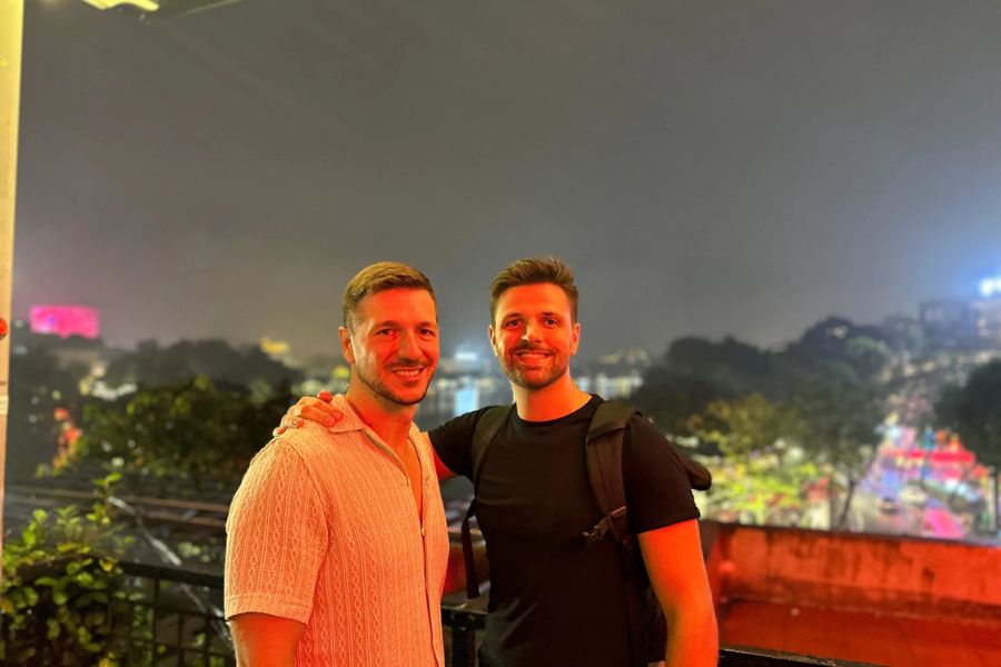 lgbt travelers in vietnam city street safe travel experience
