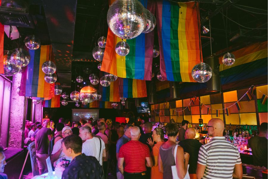LGBTQ nightlife scene at a bar in Vietnam
