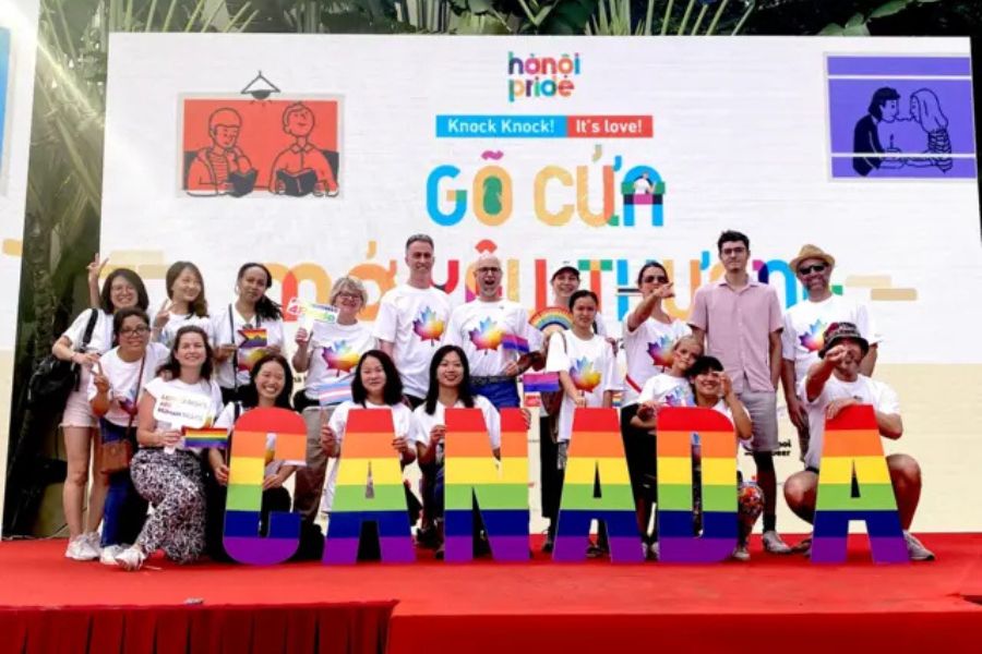 LGBTQ community event in Vietnam nightlife scene