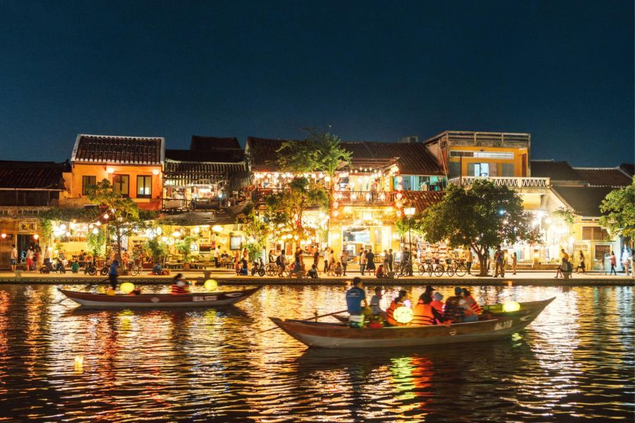 Hoi An lantern street romantic travel Vietnam LGBTQ couples