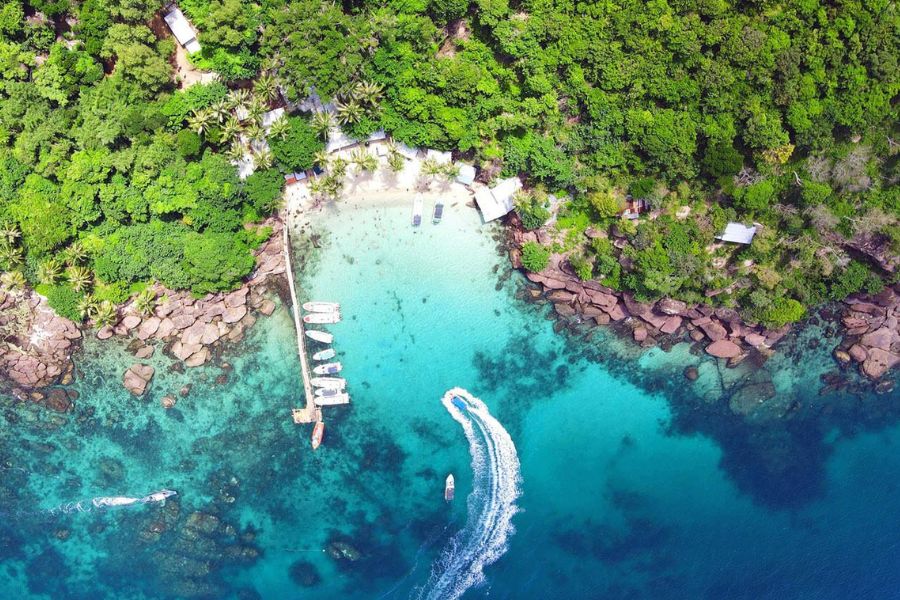 Phu Quoc island Vietnam private beach resort relaxing travel