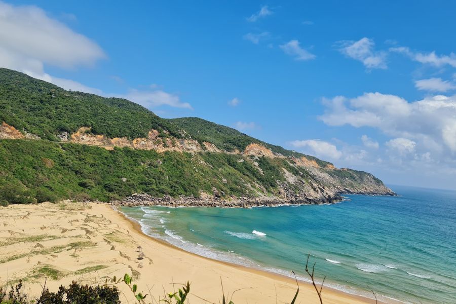 Bai Xep beach in Quy Nhon Vietnam