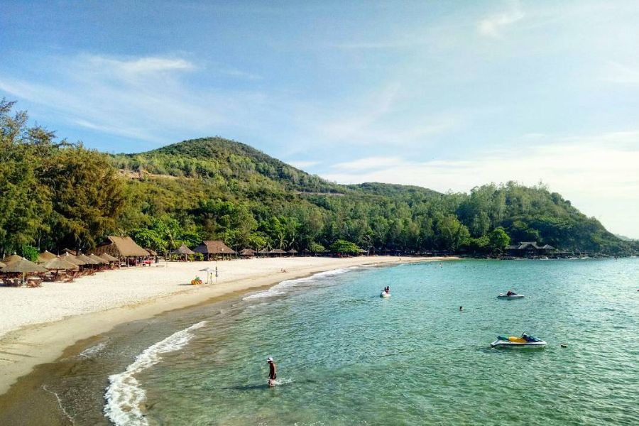 Bai Nho beach near Nha Trang Vietnam