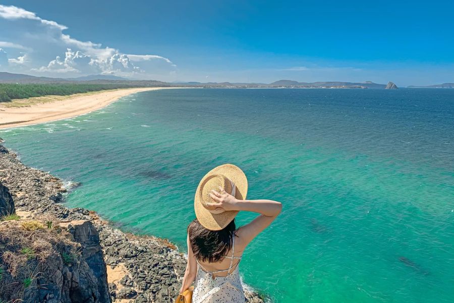 Bai Rang beach in Binh Dinh Vietnam