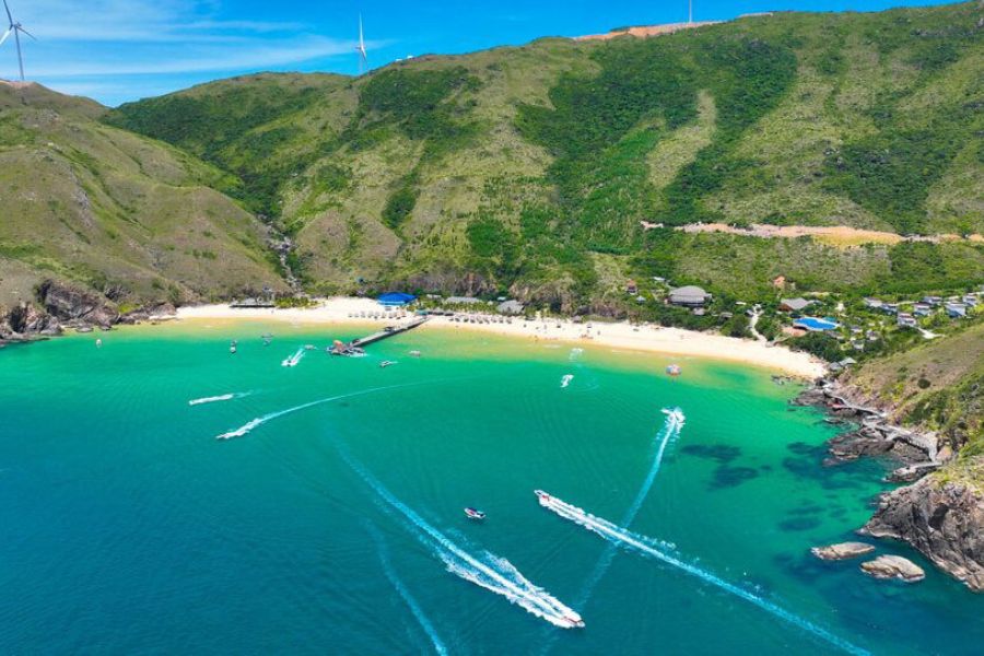 Ky Co Beach in Quy Nhon Vietnam