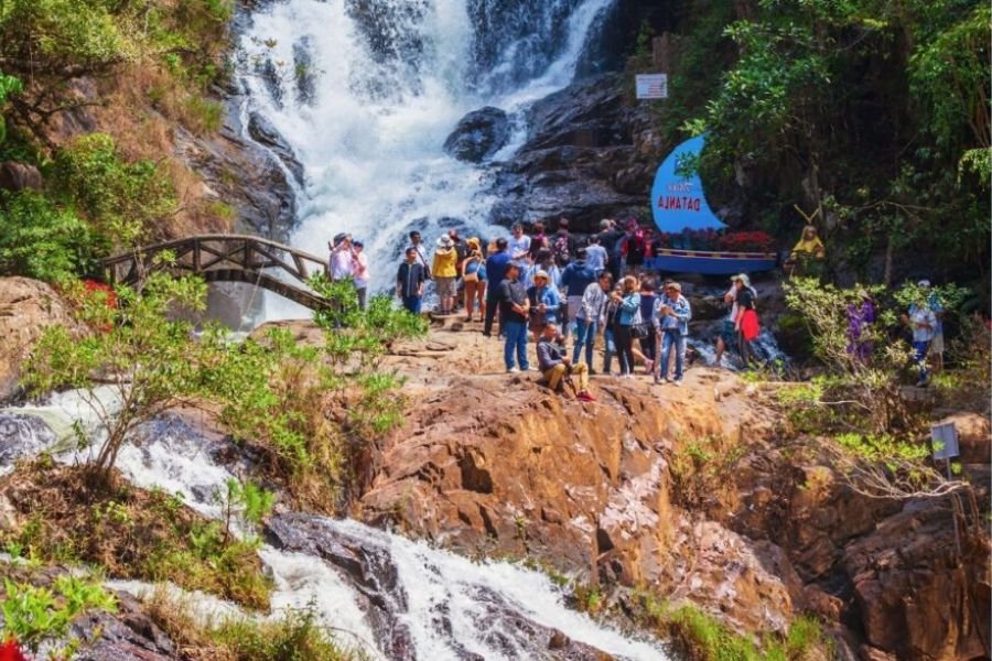 Datanla Waterfall in Da Lat, Vietnam