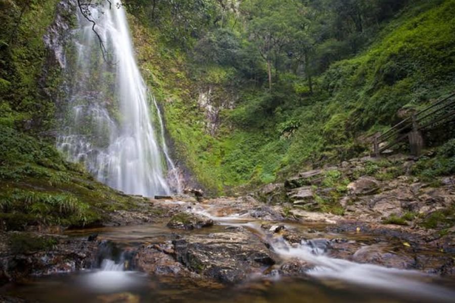 Love Waterfall in Hoang Lien National Park, Sapa