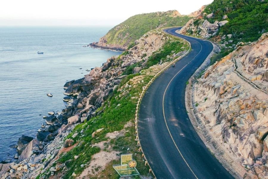 Vietnam Scenic Drives along the coastal road in Phu Yen