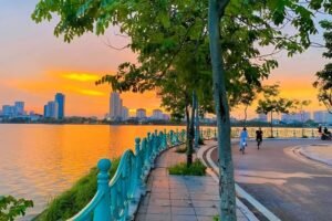 Hanoi during early autumn in September