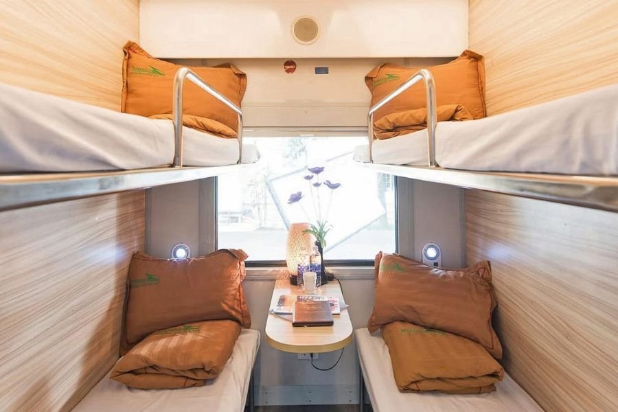 Sleeper cabin for Vietnam Train Travel